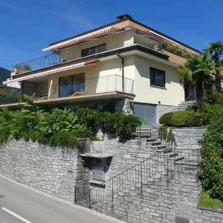 아파트 Casa Rocca Bella D Gartenwohnung 아스꼬나